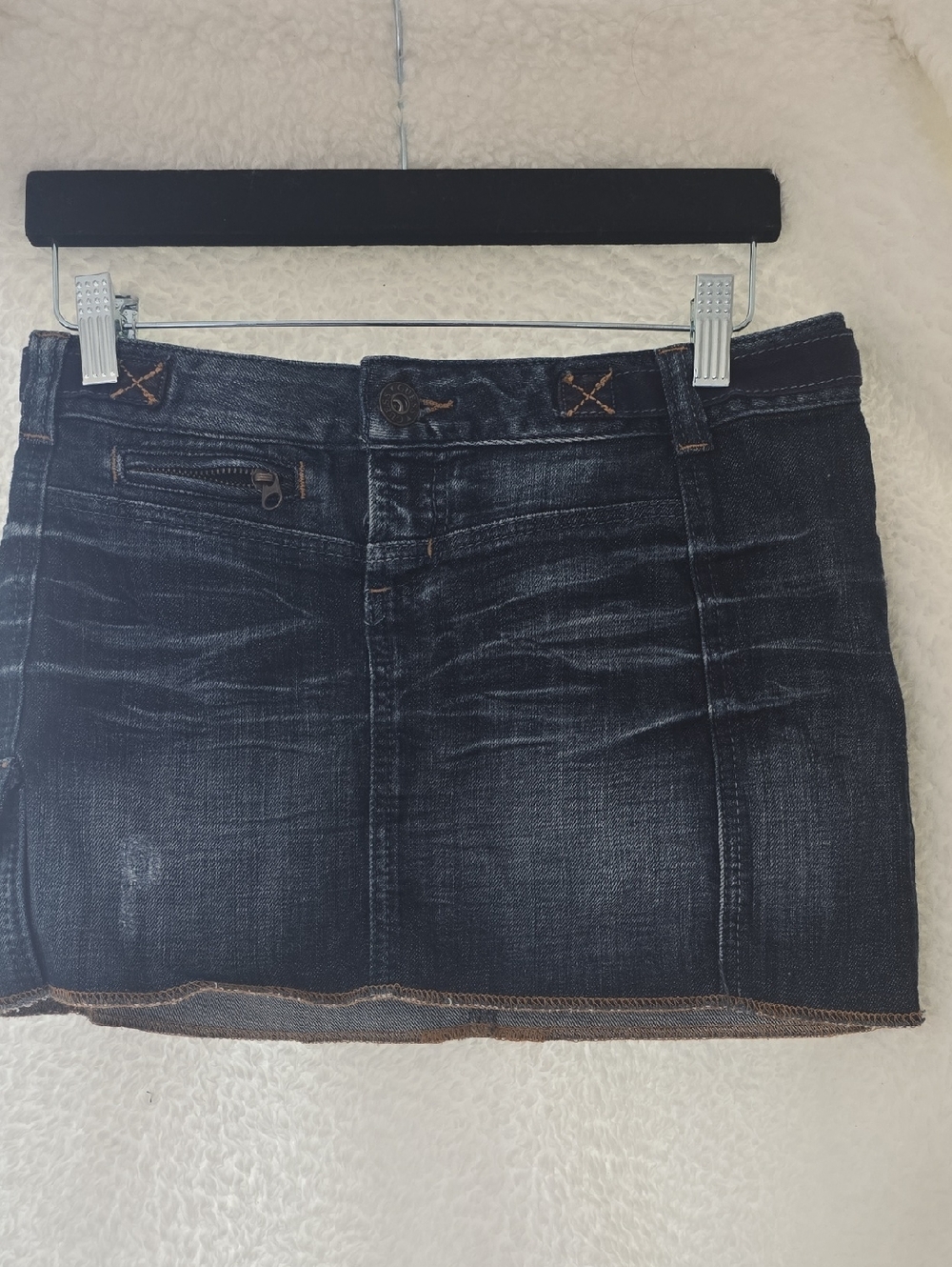 GUESS Dark Blue Denim Mini Skirt